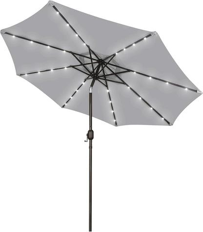 9 ft Solar Umbrella, Patio Umbrella by Blissun