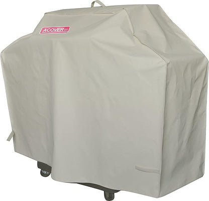 52" Heavy Duty Waterproof Gas Grill Cover fits Weber Char-Broil Coleman Gas Grill-Beige