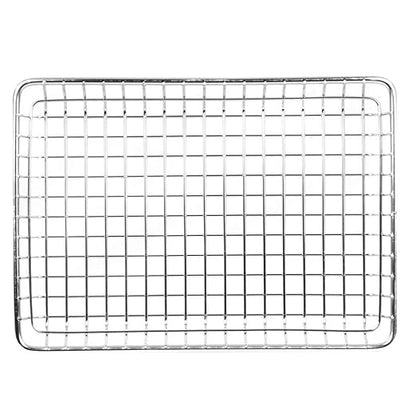 G.E.T. 4-835809 Metal Rectangular Wire Serving Tray Stainless Steel Wire Baskets Collection