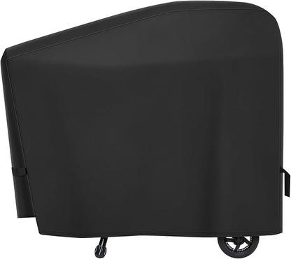 Heavy Duty 600D Polyester Cover Compatible with Recteq RT-B380 Bullseye RT-B380X Wood Pellet Grill Smoker Outdoor Waterproof for Rectec 380/380X Bullseye Deluxe Pellet Grill Cover