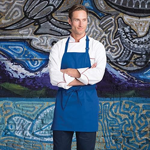 Uncommon Threads Unisex Adjustable No Pocket Restaurant Bib Apron - Image 2
