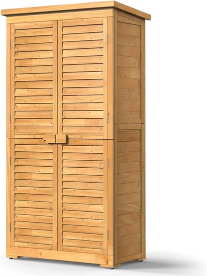 Bealife 63.2" Outdoor Storage Cabinet - Image 9