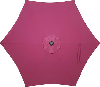 7.5 ft Patio Umbrella, Yard Umbrella, Outdoor Market Umbrella - Image 4