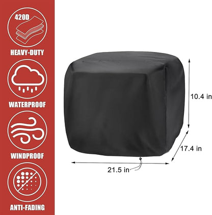 Pizza Oven Cover compatible with Ooni Volt 2 Electric Indoor Pizza Oven,Waterproof Versatile Countertop Electric Toaster Oven Covers(Cover Only) - 21.5"D x 17.4"W x 10.4"H