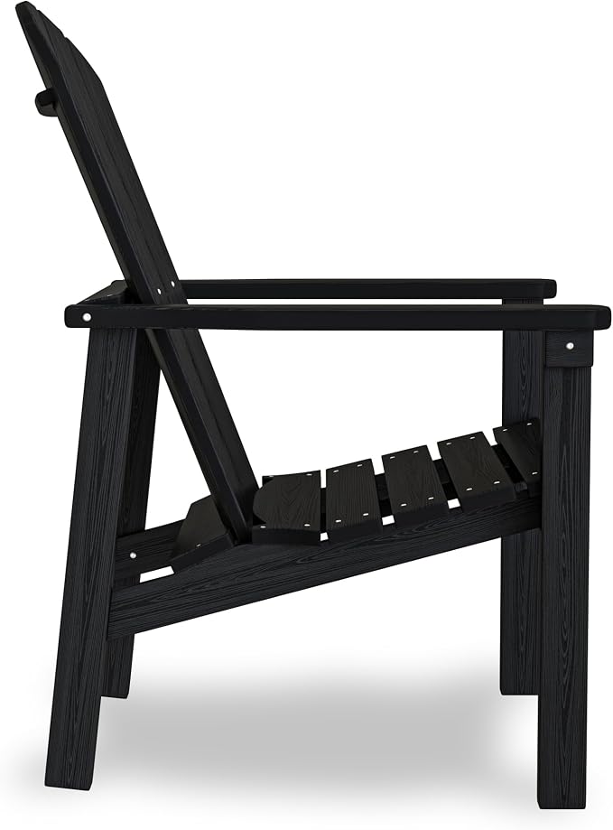Compact Stackable Adirondack Chairs Set of 2, All-Weather - Image 8