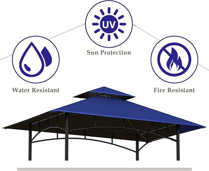 5x8 Grill Gazebo Replacement Top - Image 2