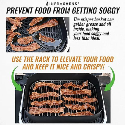 Stainless Steel Rack for Ninja Woodfire Outdoor Grill Pro XL, Pro Connect XL - Image 4