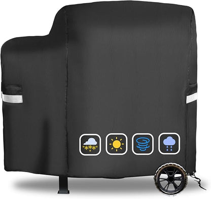 73700 Grill Cover for Pit Boss 700FB, Classic 700,Lexington 540,Lexington 500 Series Wood Pellet Grills, 42 Inch Waterproof BBQ Cover for Pitboss 400FB 700FB Pro 600 and Z Grill 550B