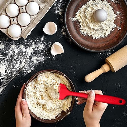 3-Piece Silicone Spatula Set, 600°F Heat Resistant - Image 5