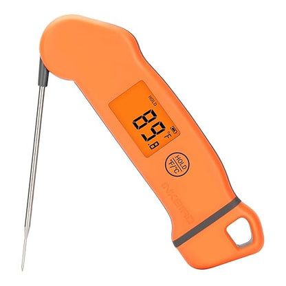 Inkbird Rechargeable Meat Thermometer IHT-1S, Instant Read Meat Thermometer Waterproof Digital Food Cooking Thermometer, Kitchen Food Thermometer for Grill, BBQ, Smoker, Turkey, Homebrewing, Coffee