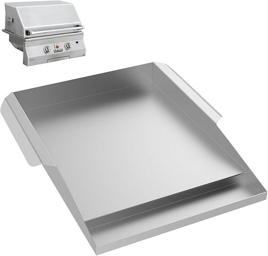 Half Size Griddle Plate for Solaire AGBQ-27 Grills Stainless Steel Griddle Inserts Replacement Parts Flat Top Griddle for Solaire Grill