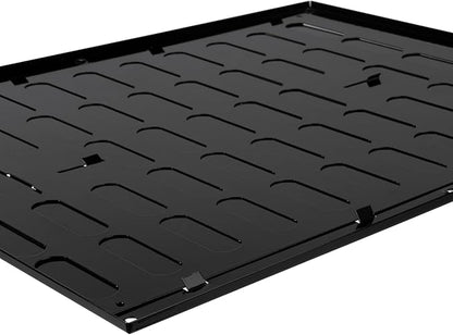 Vent Systems 16" x 12" Inch (Outer Dimensions) Metal Air Vent Grille - Black Adjustable Register Vent Cover - Open/Close Air Supply Intake Wall Vent - Heating/Cooling Ceiling Grille for House, Garage