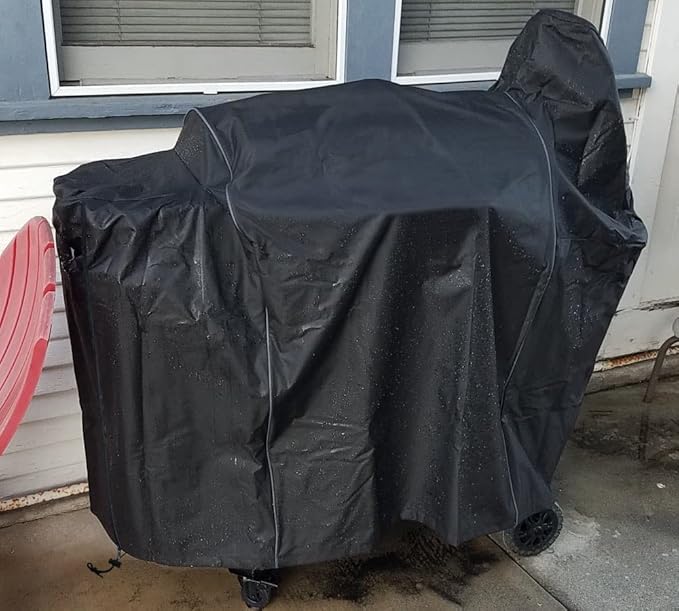 ZJYWSCH Grill Cover for Pit Boss 850 Competition PB850CS1, PB820PS1 PB850PS2 Pro Series 850 DX 820 Sportsman 820SP 820D 820D3 820XL 700 DX Pellet Grill Smoker PitBoss 850 Grill Cover