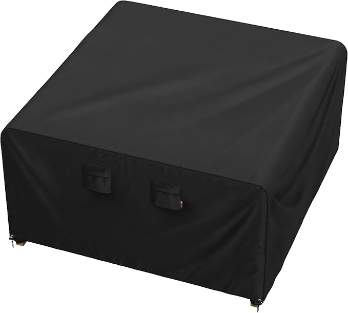iBirdie Outdoor Patio Furniture Set Covers 56 x 56 inch Waterproof Weatherproof Square Cover, Heavy Duty 600D for Outside Garden Lawn Dining Table and Chairs, fit 55 x 55