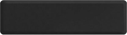 NewLife by GelPro Anti-Fatigue Nonslip 1/2" Thick Hard Floor Utility Mat for Garage, Patio and Kitchen, 20" x 72", Leather Grain Black