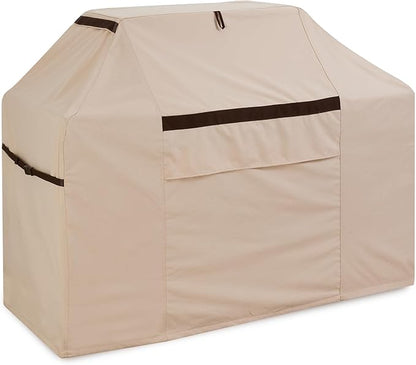 Grill Cover 4 Burner Flat Top Gas Grill Cover for Blackstone 67''W x 27''D x 48''H Heavy Duty 600D Durable UV-Resistant Barbecue Cover