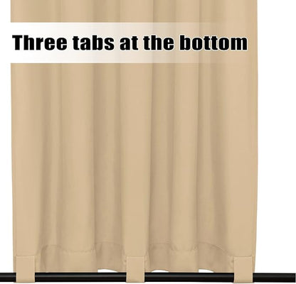 Easy-Going Outdoor Curtains for Patio 1 Panel, 54x72 inch, Weatherproof Privacy - Image 4