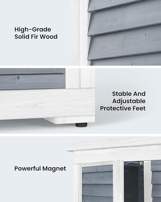 Bealife 63.2" Outdoor Storage Cabinet - Image 2