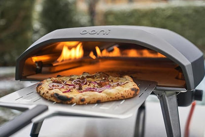 Ooni Koda 16 Natural Gas Pizza Oven - Ultimate Pizza Oven Bundle - Includes 14" Perforated Pizza Peel, Turning Peel and Koda 16 Cover