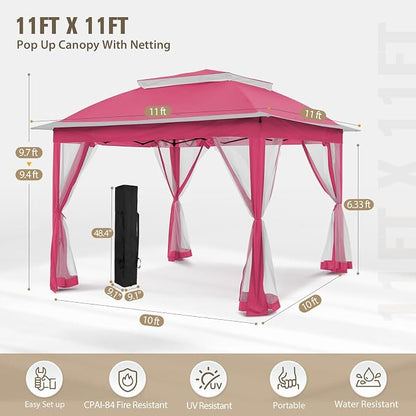 COOS BAY 11x11 Pop Up Gazebo - Image 3