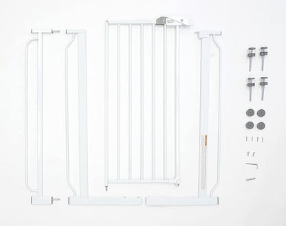 Regalo Safety Extra Tall Baby Gate for Doorways & Bottom of Stairs, Pressure Mount Safety Gate for Babies, Toddlers & Pets, Tested & Safe for 30 Years, American Designed, Family Owned