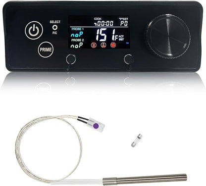 Rectangular PID Control Panel (NO WiFi) Replacement for Pit Boss Pellet Grills with Igniter - Fits Onyx Edition, Navigator, Sportsman, Mahogany, Competition, Pro Series & Most 440-1000 Models