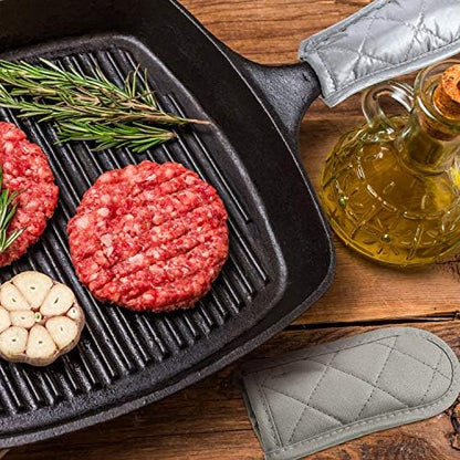 Patelai 24 Pcs Pot Handle Covers Heat Resistant Cast Iron - Image 6