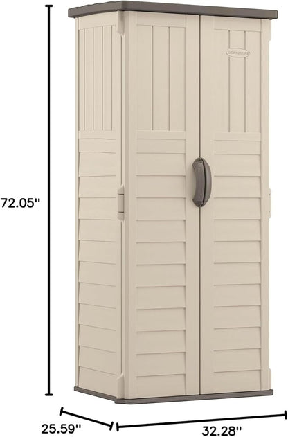 Suncast Vertical Outdoor Storage Shed - Image 10