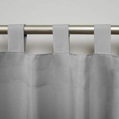 EXCLUSIVE HOME Cabana Solid Indoor/Outdoor Light Filtering Hook-and-Loop Tab - Image 13