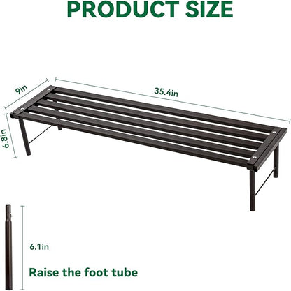 Metal Plant Stand, Rust-proof Aluminum Flower Pot Stand, Heavy Duty Planter - Image 3