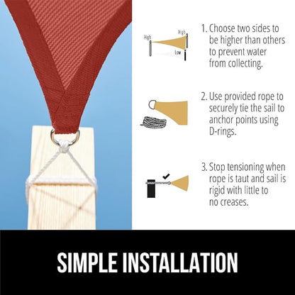 GORILLA GRIP Heavy Duty Sun Shade, UV Protection Fade Tear and Rust Resistant - Image 6