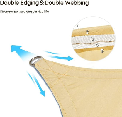 Quictent Waterproof Sun Shade Sail - Image 6