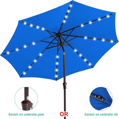 JEAREY 9FT Outdoor Patio Umbrella - Image 2