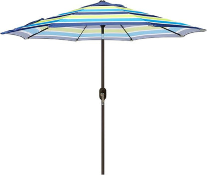 9' Outdoor Patio Umbrella, Outdoor Table Umbrella, Yard Umbrella, Market by Blissun