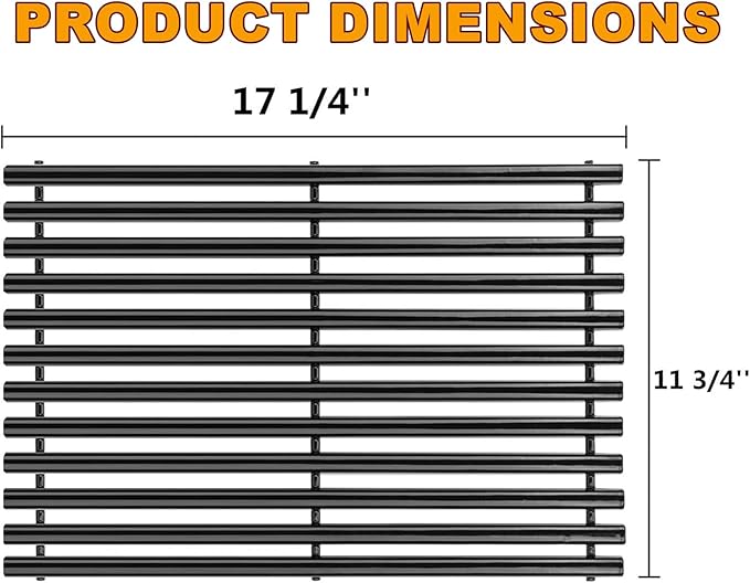 Spirit 300 Grill Grates for Weber Spirit 300 SER Spirit E/S 310, E/S-320, SP320, E/S-330 Parts, for Weber Silver Gold B/C Genesis 1000/2000/3000 Genesis Platinum B&C, Spirit 700 Genesis Silver Grates