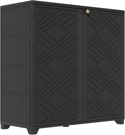 HOMSPARK Indoor/Outdoor Storage Cabinet - Image 7