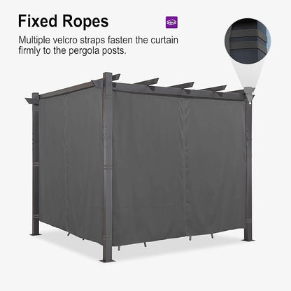 PURPLE LEAF Outdoor Aluminum Pergola 10'x10' - Image 2