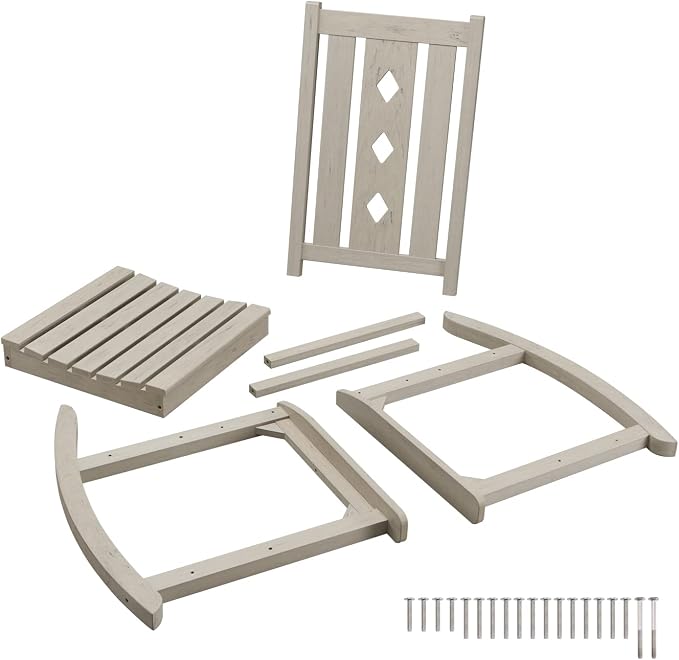 Oversized Outdoor Rocking Chair, Porch Rocker - Image 5