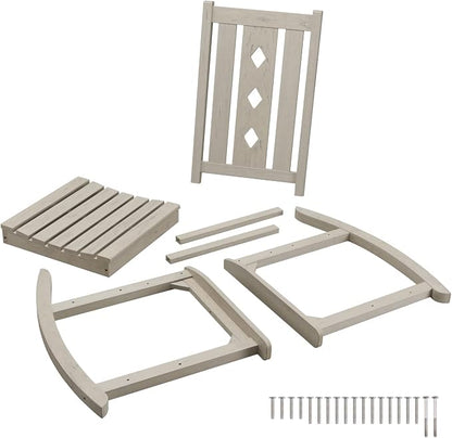 Oversized Outdoor Rocking Chair, Porch Rocker - Image 5