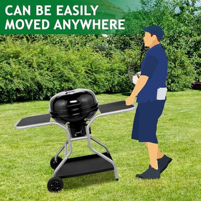 12.5 inch Kettle Charcoal Grill - Image 4