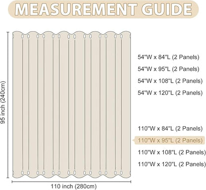 HDCAXKJ Waterproof Outdoor Curtains - Image 7