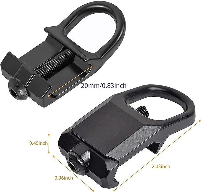Industries Sling Attachment Picatinny Rail for Two Point and Traditional Sling