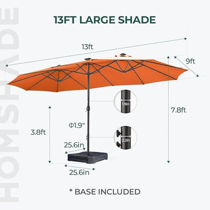 Rectangular Patio Umbrella - Image 3