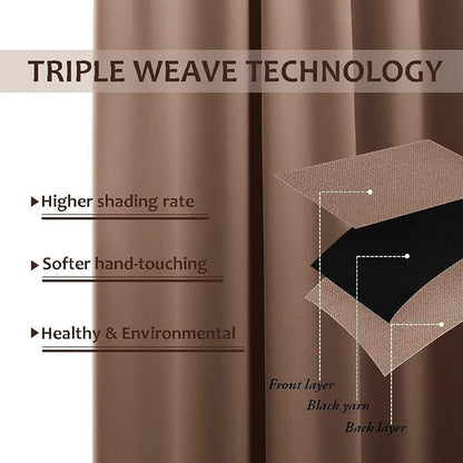 NICETOWN 2 Panels Outdoor Curtains - Image 4