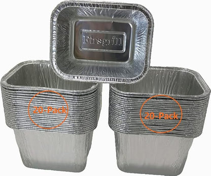 Firsgrill 40-Pack Grease Cup Liners for Pit boss Griddle Grill & Country Smokers Portable Gas Griddle (40)