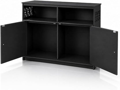 VINGLI Weatherproof Outdoor Storage Cabinet | Outdoor Cabinet - Image 7