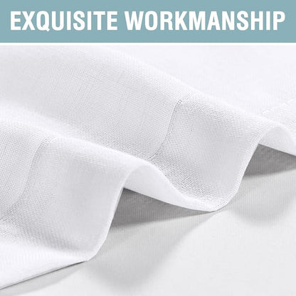 H.VERSAILTEX Outdoor Linen Sheer Curtains - Image 8