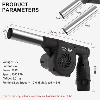 Electric Bellows, Battery Chrger and Battery