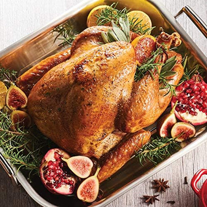 Tramontina 16.75-Inch Stainless Steel Roasting Pan - Image 6