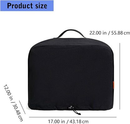 Weather Pizza Oven Protector Reinforced Fabric with Adjustable Strap Protective Cover for Secure Outdoor Use Pizza Oven Protective Case